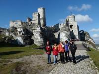 Przed wejściem do zamku