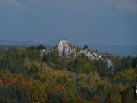 Góra Birów (461 m n.p.m.)- widok z zamku