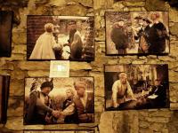 Tu  nagrywano sceny do "Zemsty" w reżyserii A. Wajdy