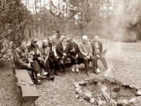 Miłe chwile przy ognisku... pogawędki i wspólnie spędzony czas...