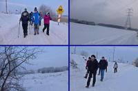 Z Wiernej Rzeki do Piekoszowa- relacja z niedzielnej wycieczki "Przygody" 27 styczna 2013