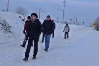 Z Wiernej Rzeki do Piekoszowa- relacja z niedzielnej wycieczki "Przygody" 27 styczna 2013