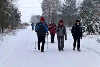 Z Wiernej Rzeki do Piekoszowa- relacja z niedzielnej wycieczki "Przygody" 27 styczna 2013