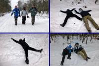 Z Wiernej Rzeki do Piekoszowa- relacja z niedzielnej wycieczki "Przygody" 27 styczna 2013