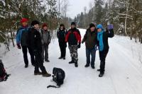 Z Wiernej Rzeki do Piekoszowa- relacja z niedzielnej wycieczki "Przygody" 27 styczna 2013