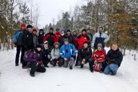 Z Wiernej Rzeki do Piekoszowa- relacja z niedzielnej wycieczki "Przygody" 27 styczna 2013