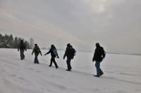 Z Wiernej Rzeki do Piekoszowa- relacja z niedzielnej wycieczki "Przygody" 27 styczna 2013