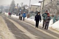 Z Wiernej Rzeki do Piekoszowa- relacja z niedzielnej wycieczki "Przygody" 27 styczna 2013