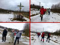 Wędrówka upływała w wesołym nastroju