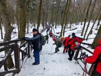 Hmmm... czasami trudniej zejść niż wejść,,, fakt, na niektórych odcinkach było ślisko