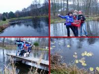 Stawik w pobliżu ogródka "Ryś" i okazjonalne lanse;-)))