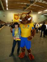 ... a ja wspierałam Kiełka... ;-))