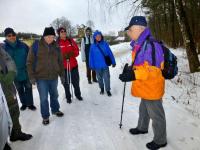 Kol. Jerzy Pabian jak drugi przewodnik naszej wycieczki