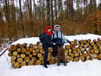 Król Adrian i królowa Joanna na wspólnym tronie