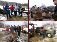 Biesiada przy ognisku