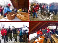 Miłe chwile przy ognisku