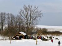 Biesiada przy ognisku