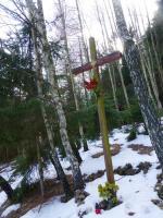 Droga Krzyżowa na Górze Zalasnej- stacja IX