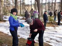 Tu w roli... kościelnego;-)) zbieram na "tacę" czyli do mojego beretu ;-)