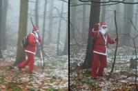 A za chwilę ŚW. MIKOŁAJA, spacerującego po lesie...