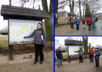 Ciekoty- kol. Bata Kowalczyk wita uczestników wyprawy