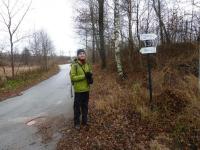 Oznakowania pod czujna kontrolą Pawła...