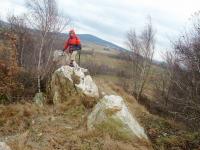 Docieramy do Wymyślonej... ależ tu wiało...