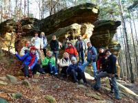 "Foto rodzinne" na tle piekielnych skałek