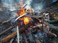 Ognisko płonie a my myślimy o następnych wyprawach...