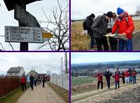 Docieramy do miejscowości Rączki i wyruszamy na szlak