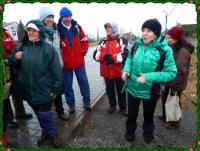 Kol. ULA ZYCHOWICZ wita uczestników rajdu