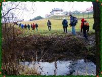 W oddali widzimy Wolę Kopcową