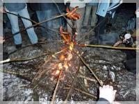 Pieczenie kiełbasek