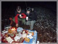 Patrzcie na Gosię i Tomka, jak łasuchują... ;-)))