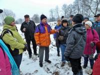 Kol. JERZY PABIAN wita uczestników rajdu