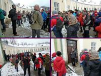 XXV Rajd Zimowy PTTK Końskie- zima przyszła jak na zamówienie