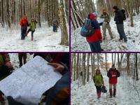 XXV Rajd Zimowy PTTK Końskie- zima przyszła jak na zamówienie