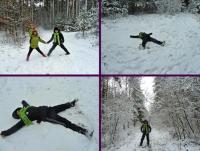 XXV Rajd Zimowy PTTK Końskie- zima przyszła jak na zamówienie