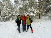 XXV Rajd Zimowy PTTK Końskie- zima przyszła jak na zamówienie