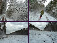 XXV Rajd Zimowy PTTK Końskie- zima przyszła jak na zamówienie