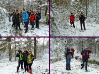 XXV Rajd Zimowy PTTK Końskie- zima przyszła jak na zamówienie