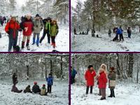 XXV Rajd Zimowy PTTK Końskie- zima przyszła jak na zamówienie