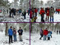 XXV Rajd Zimowy PTTK Końskie- zima przyszła jak na zamówienie