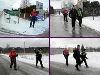 XXV Rajd Zimowy PTTK Końskie- zima przyszła jak na zamówienie