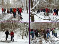 XXV Rajd Zimowy PTTK Końskie- zima przyszła jak na zamówienie