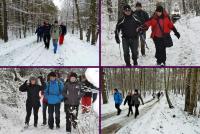 XXV Rajd Zimowy PTTK Końskie- zima przyszła jak na zamówienie