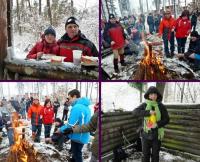 XXV Rajd Zimowy PTTK Końskie- zima przyszła jak na zamówienie