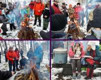 XXV Rajd Zimowy PTTK Końskie- zima przyszła jak na zamówienie