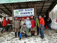 XXV Rajd Zimowy PTTK Końskie- zima przyszła jak na zamówienie