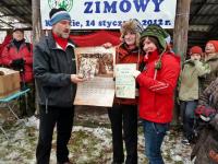 XXV Rajd Zimowy PTTK Końskie- zima przyszła jak na zamówienie